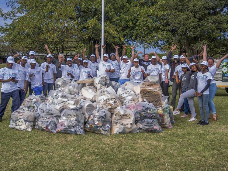 Restonic Beach cleanup